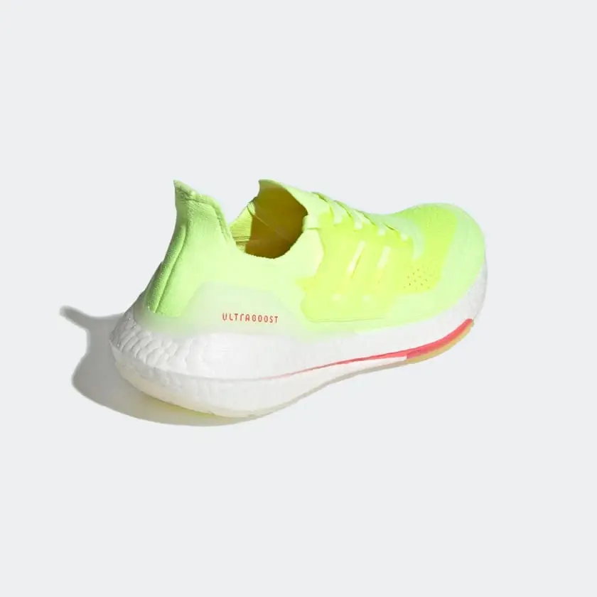 Alternative view of Giày Adidas Ultraboost 21 W 'Hi Res Yellow' FY0398