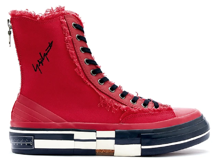 Giày Xvessel G.O.P. Highs for Yohji Yamamoto Red FN-E04-063-1