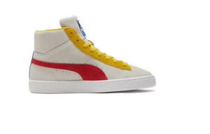Alternative view of Giày Puma Suede Mid XXI Beige Red Yellow 380205-09