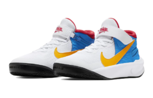 Giay Nike Team Hustle D10 Flyease 'White Blue' DV9110-171