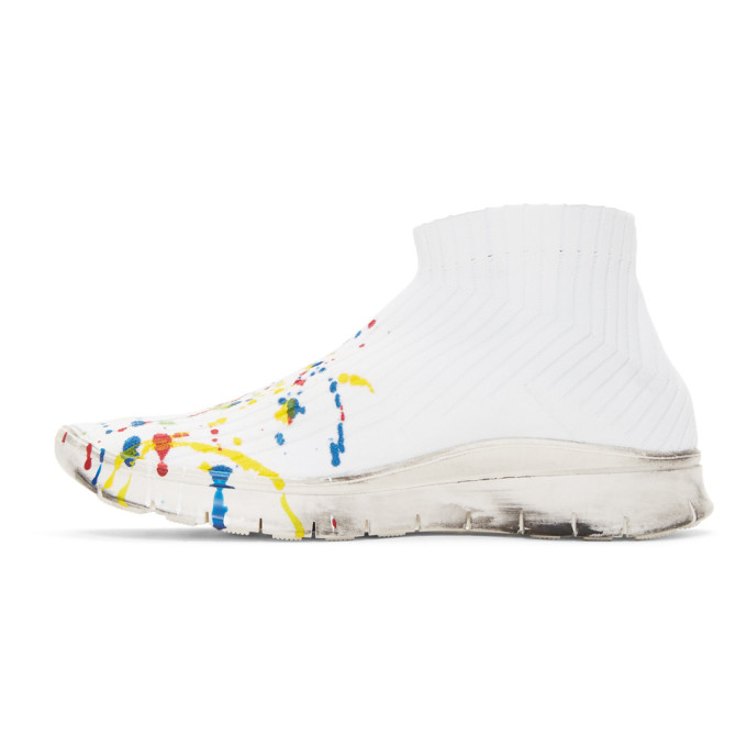 Alternative view of Giày Maison Margiela Painted Splatter Sock 'White' S58WS0102P1884H4239