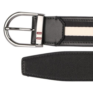 Alternative view of Thắt Lưng Bally 21FW DARKON Triple Belt Black DARKON 35 MT 30