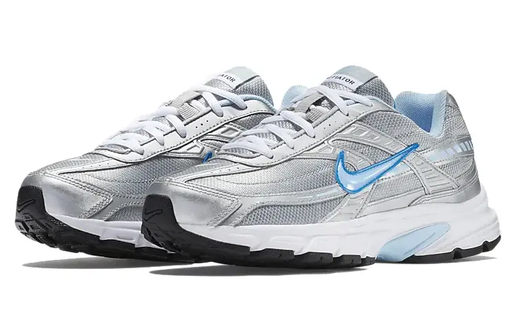 Alternative view of Giày Nike Initiator Low Metallic 'Silver' 394053-001