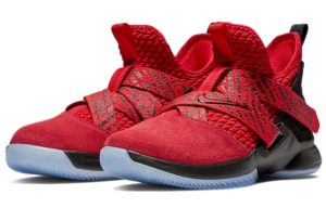 Alternative view of Giày Nike LeBron Soldier XII 'University Red Black' AA1352-660
