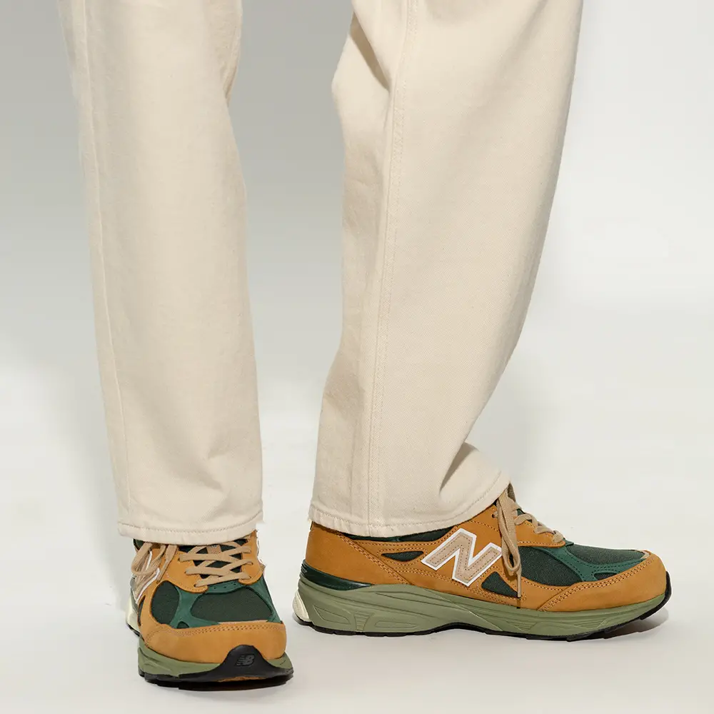 Giay New Balance 990v3 Made in USA x Teddy Santis 'Tan Green' M990WG3