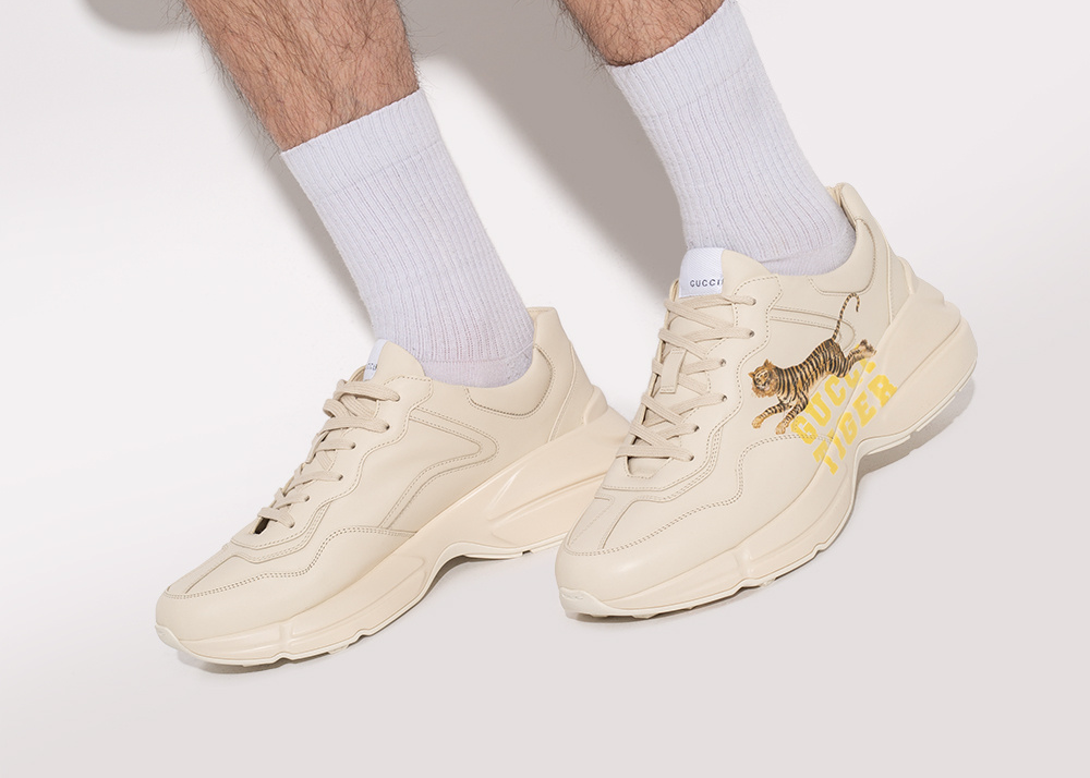 Alternative view of Giày Gucci Tiger Men's Rhyton sneaker ‎687611-DRW00-9522