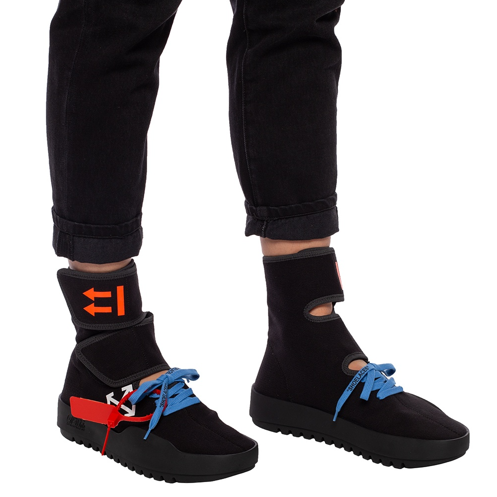 Giày Off-White CST-100 Moto Wrap Sneakers OMIA108E19B83024-1001 - Ảnh 3