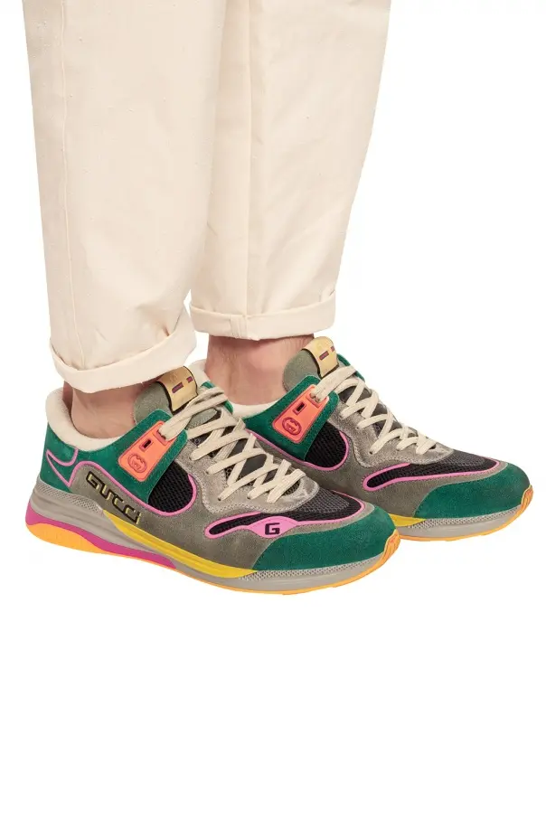 Alternative view of Giày Gucci Ultrapace 'Green Teal' 599037-0PVR0-3190