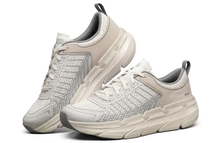 Alternative view of Giày Skechers Max Cushioning Premier 'White Blue' 220070-WGY