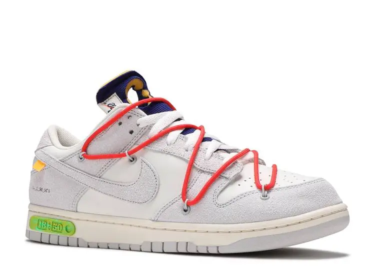 Alternative view of Giày Nike Off-White x Dunk Low 'Lot 13 Of 50' DJ0950-110