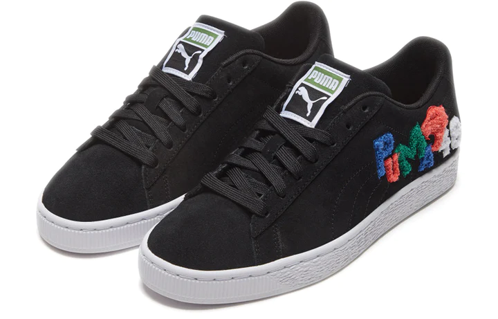 Giày Puma Suede Classic Badges 'Black' 371580-01 - Ảnh 3