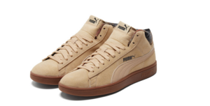 Giay Puma Smash V2 Brown 385174-02