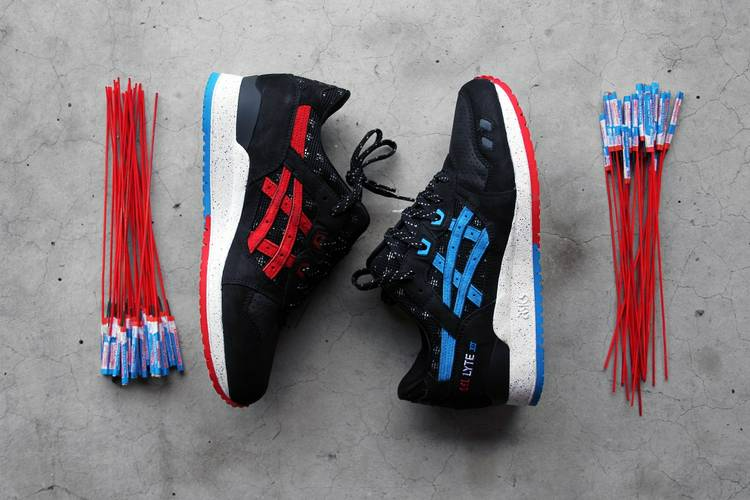 Giày Villa x Wale x Asics Gel Lyte 3 'Bottle Rocket' H54CK-9047 - Ảnh 4