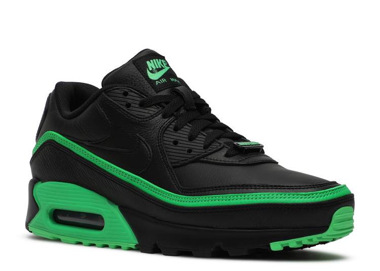 Giày Nike Undefeated x Air Max 90 'Black Green Spark' CJ7197-004 - Ảnh 6