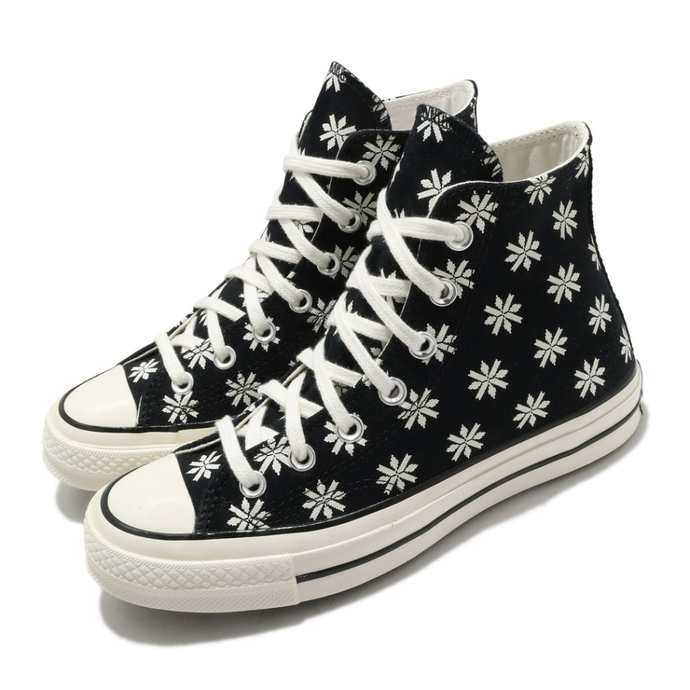 Giày Converse Chuck 70 High 'Holiday Sweater Black' 169534C - Ảnh 4