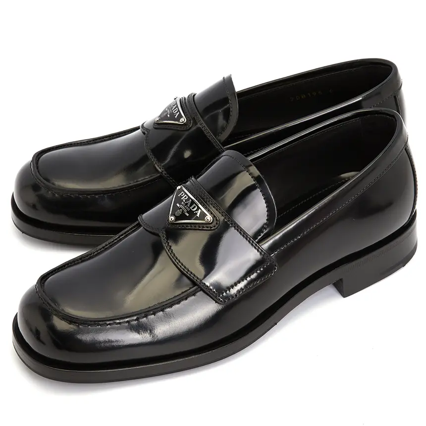 Giay Prada Triangle Logo 'Black' 2DB195-P39-F0002