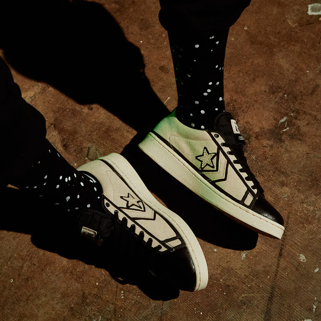 Giay Converse Pro Leather Joshua Vides 'Natural Ivory' A00713C