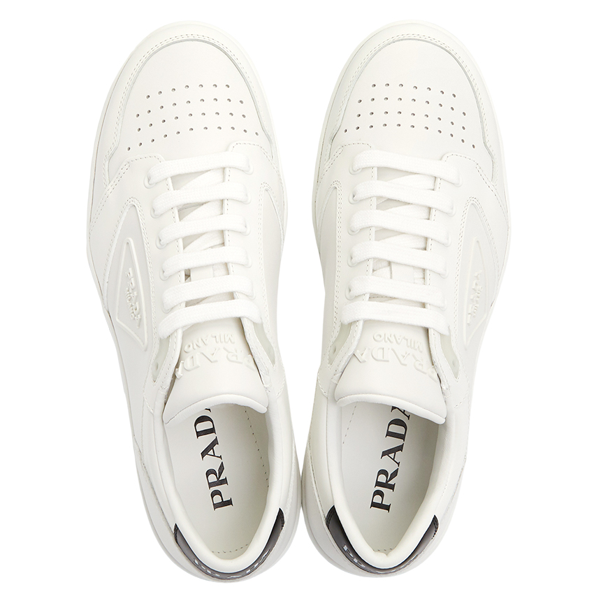 Giay Prada Logo District Lace-Up 'White' 2EE363-3LJ6-F097W