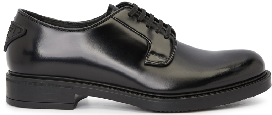 Giay Prada Brushed Triangle Logo 'Black' 2EG394-055-F0002