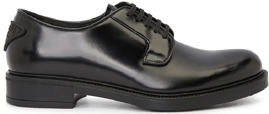 Giay Prada Brushed Triangle Logo 'Black' 2EG394-055-F0002
