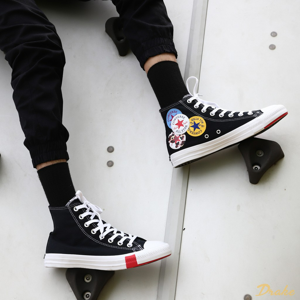 Giay Converse Chuck Taylor All Star High 'Logo Play' 166734C