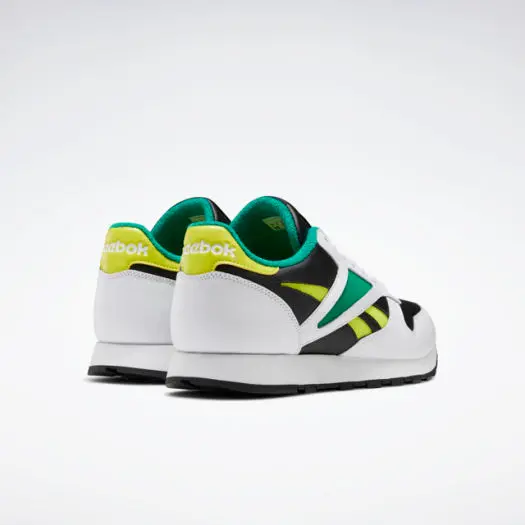 Alternative view of Giày Reebok Classic Leather Mark 'Black Hero Yellow'