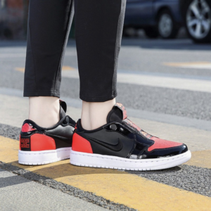 Alternative view of Giày Nike Wmns Air Jordan 1 Low Slip 'Infra-Bred'  AV3918-600