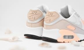 Giày Nike Air Max 90 'White Barely Rose' (W) CT1030-101 - Ảnh 5