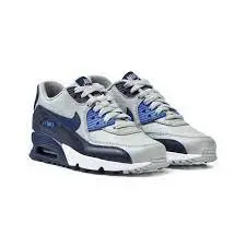 Alternative view of Giày Nike Air Max 90 Leather 'Wolf Grey Black' 833412-009