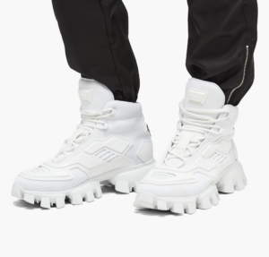 Alternative view of Giày Prada Cloudbust Thunder Sneaker High 'White' 2TG180-3KZU-F0009