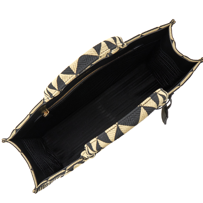 Tui Prada Logo Symbol Embroider 'Brown' 2VG099-2FKL-F0Y30