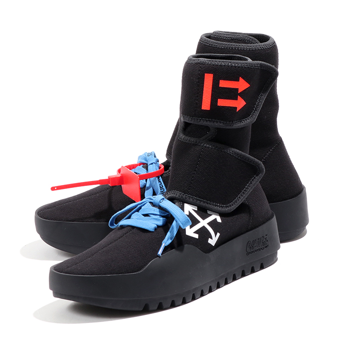 Giày Off-White CST-100 Moto Wrap Sneakers OMIA108E19B83024-1001 - Ảnh 4