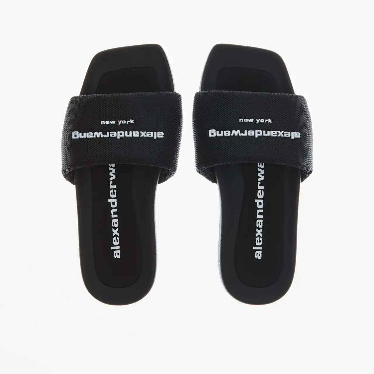 Dep Alexander Wang Aw Pool Slide In Nylon 'Black' 30221S059001