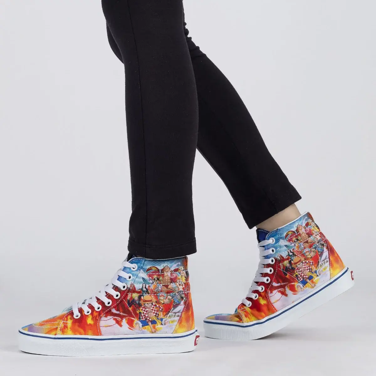 Giay Vans Sk8-Hi x One Piece 'Punk Hazard' VN0007NS448