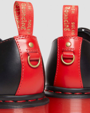 Giay Dr.Martens 1461 Year Of The Rabbit 'Black Red' 30555004