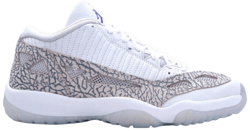 Giày Nike Air Jordan 11 Retro Low IE 'Cobalt' 2015 306008-102