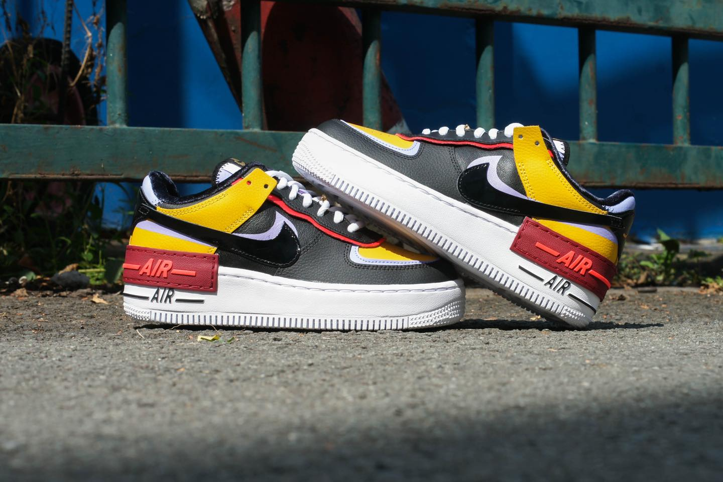 Giày Nike Air Force 1 Low Shadow Sisterhood Black DO6114-700 - Ảnh 4