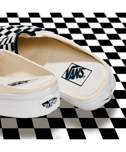 Giày Vans Classic Slip On Mule 'Checkerboard Black' VN0004KTEO1 - Ảnh 5