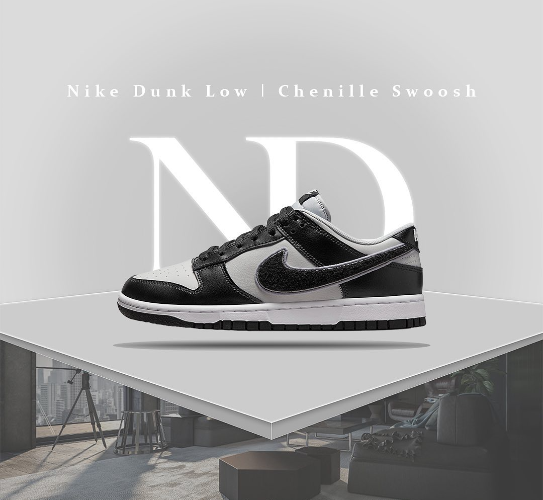 Giày Nike Dunk Low Retro 'Grey Fog Black' DQ7683-001 - Ảnh 5