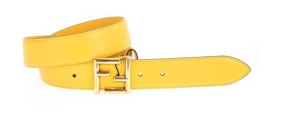 Thắt Lưng Fendi Women's Yellow Leather Belt 8C0649AAIWF1EYI - Ảnh 3