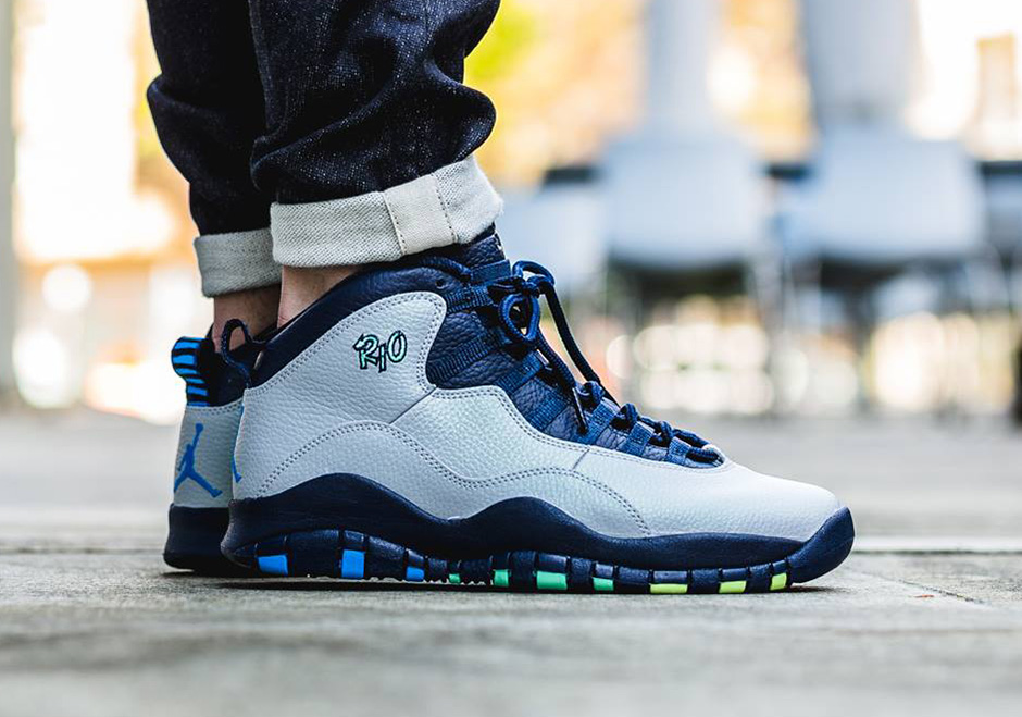 Giày Nike Air Jordan 10 Retro 'Rio' 310805-019 - Ảnh 4