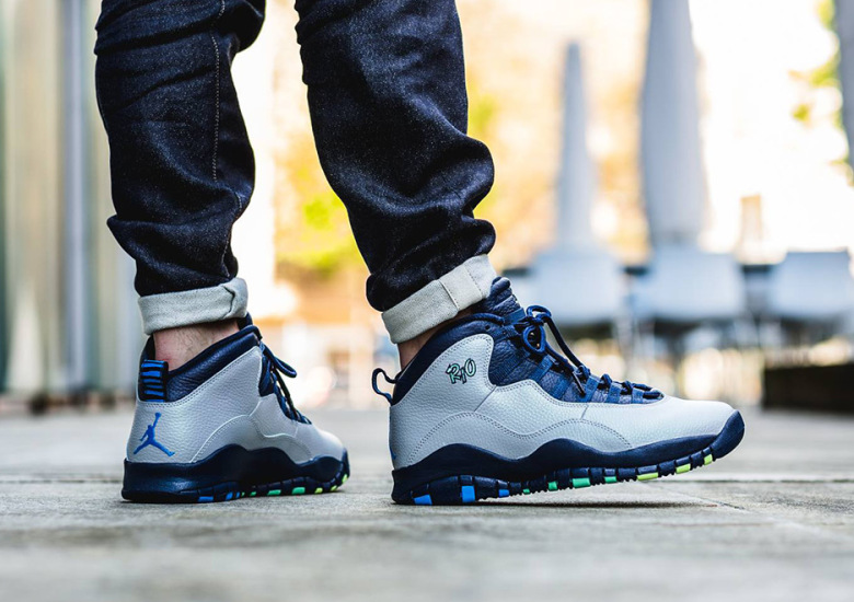 Giày Nike Air Jordan 10 Retro 'Rio' 310805-019 - Ảnh 3