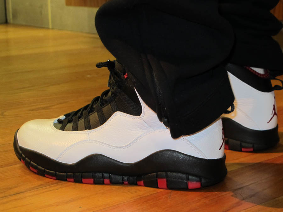 Giày Nike Air Jordan 10 Retro 'Chicago' 2012 310805-100 - Ảnh 3