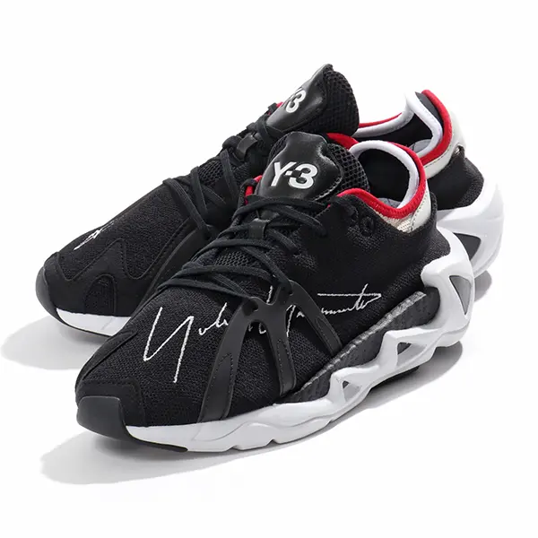 Alternative view of Giày Adidas Y-3 FYW S-97 'Black Scarlet' EF2627