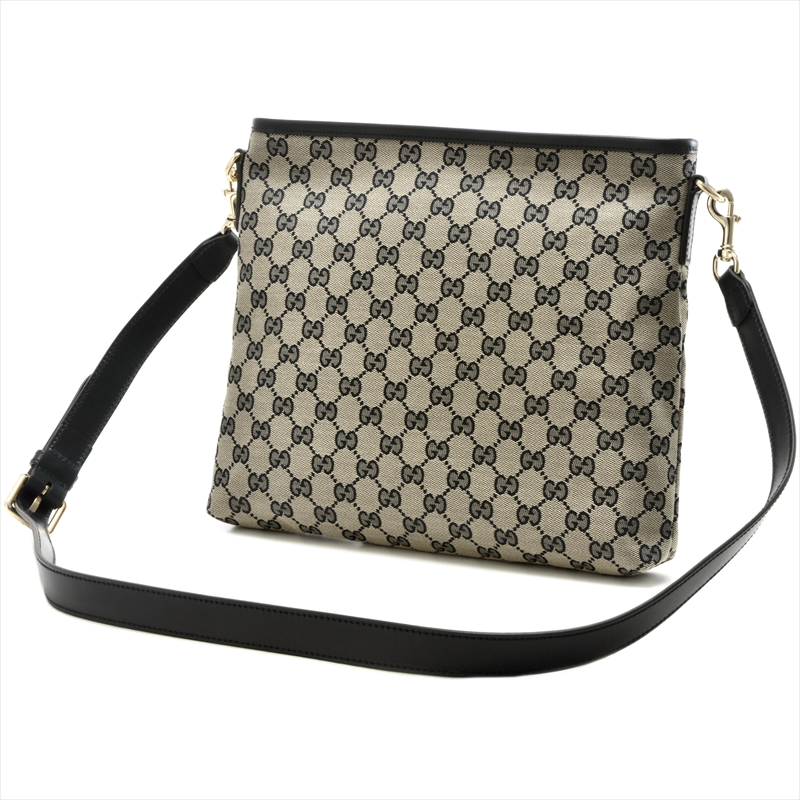 Túi Gucci Shoulder Bag GG Canvas Navy Blue 388926 KY9PZ 4080 - Ảnh 6