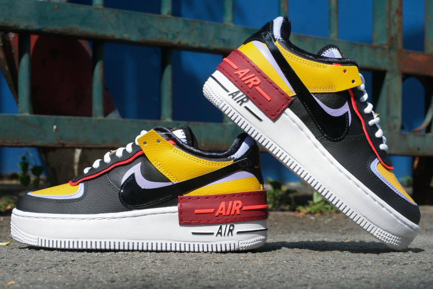 Giày Nike Air Force 1 Low Shadow Sisterhood Black DO6114-700 - Ảnh 3