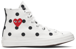 Giày Converse Comme des Garçons 'White Polka Dot' 157251C