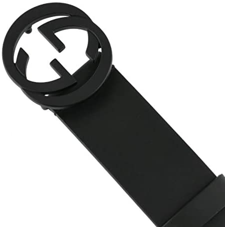 Thắt Lưng GUCCI Men's SELLERIA Leather Belt NERO 368186-BGH0V-1000 - Ảnh 3