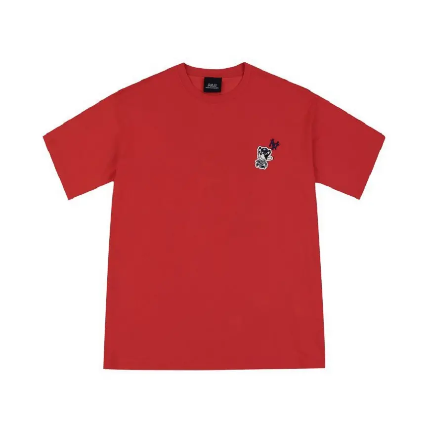 Áo MLB Bark Short Sleeve New York Yankees Red 31TSCM031-50R