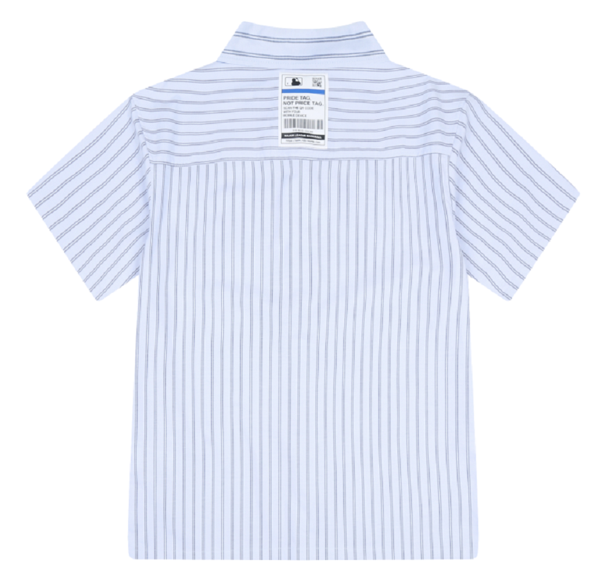 Alternative view of Áo MLB 'Blue Stripe' Shirt New York Yankees 31WSU4131-50S